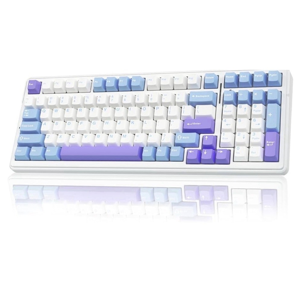 AULA F99 Wireless Mechanical Keyboard,Tri-Mode BT5.0/2.4GHz/USB-C Hot Swappable